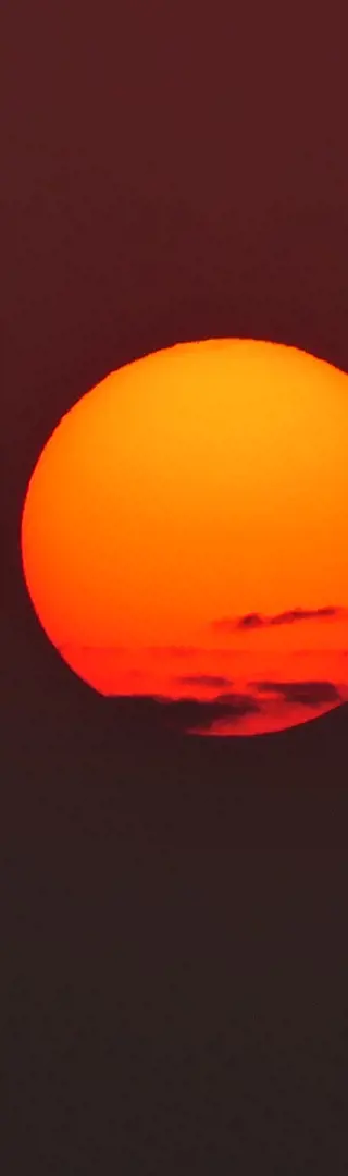 Unglaublich schöner Sonnenuntergang